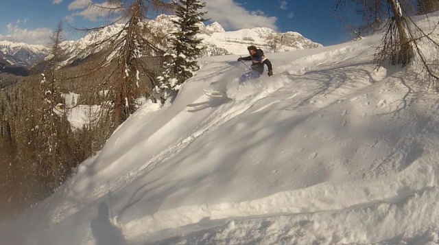  Freeride con esquís 