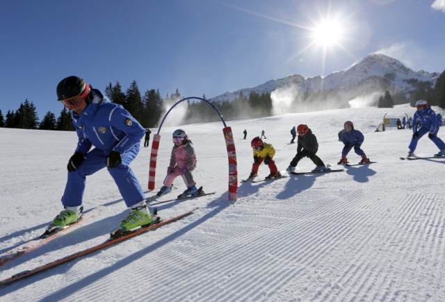  el esquí es también para los más pequeños 