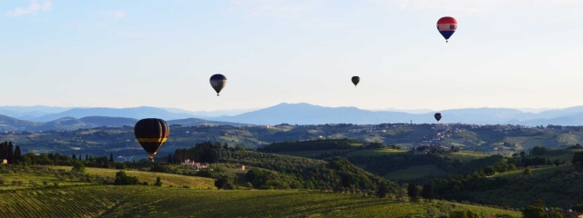  vuelo en globo en Chianusted 