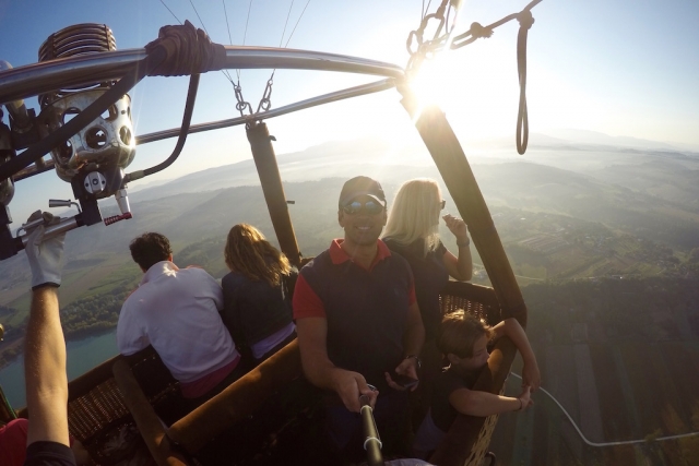  selfie en globo 