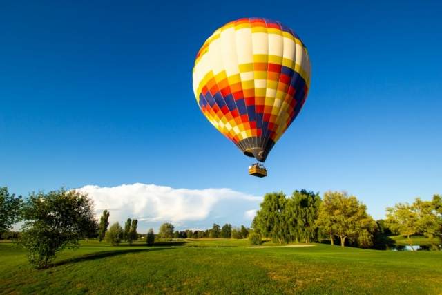  volando en globo 