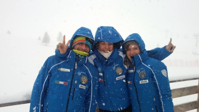  Bajo una fuerle nevada 