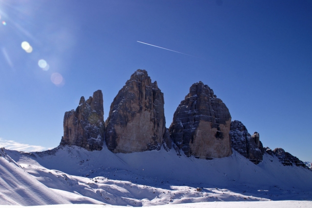  El Tres picos de Lavaredo