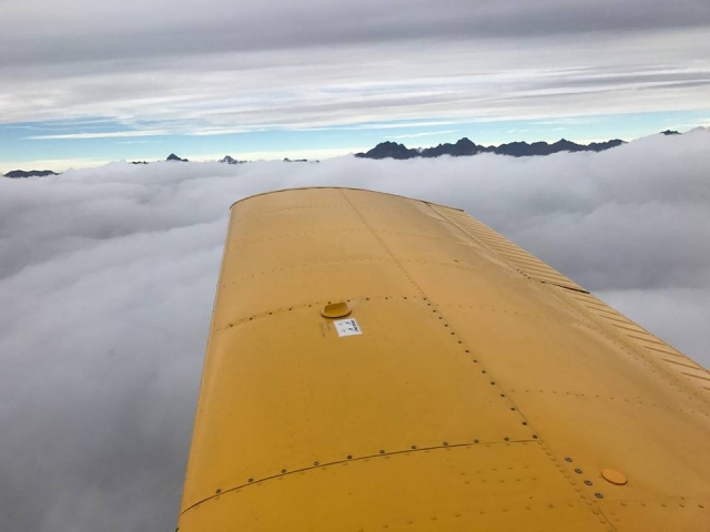  Volamos por encima de las nubes 