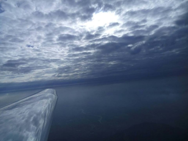 Un cielo plomizo y una vista impresionanle 