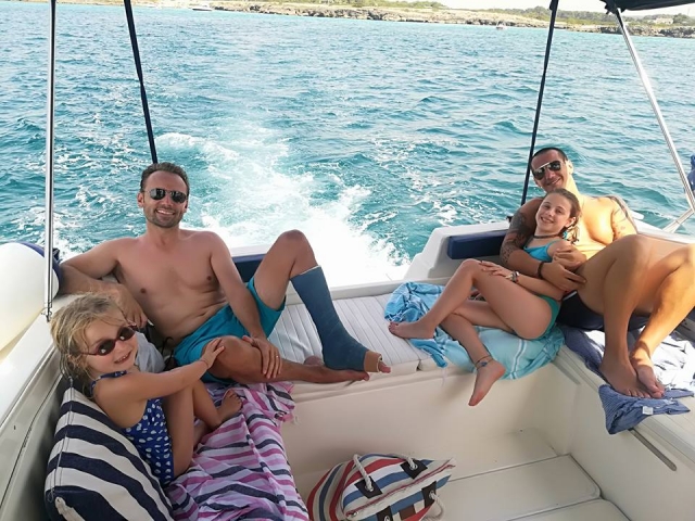  En completa relajación 