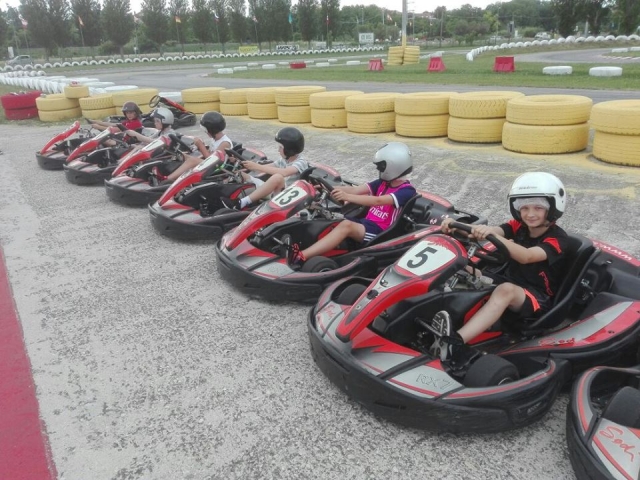  go kart para conductores chavos 