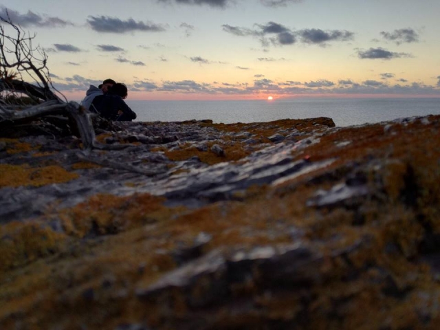 Atardeces románticos 