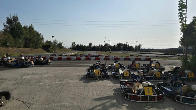  los karts listos para dejar 