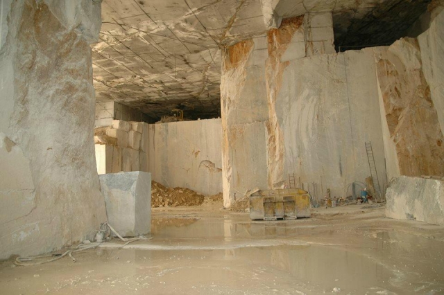  Cantera de mármol de interior 