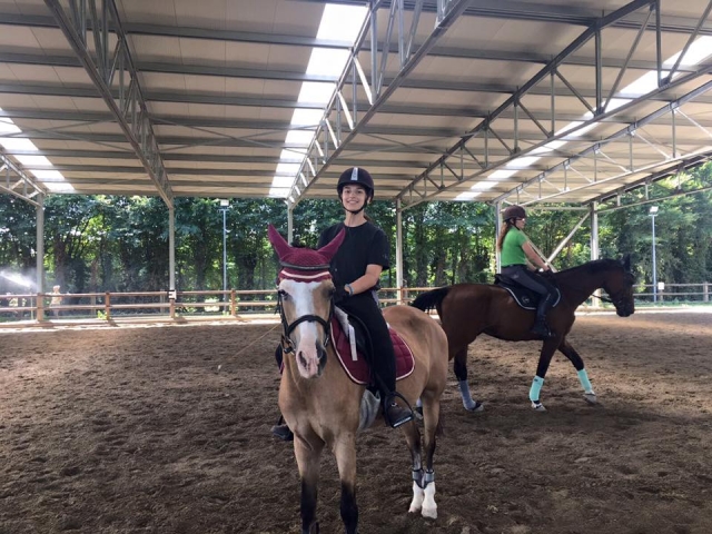 Entrenando con amigos 
