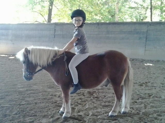  Descansando con un pony 