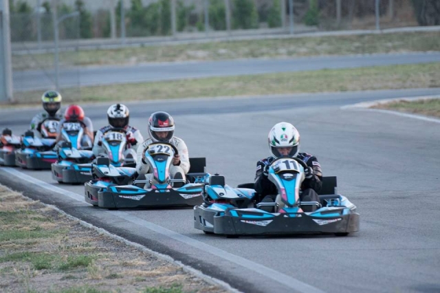 Concentración en la pista 