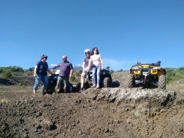  Aquí estamos con el quad