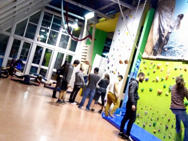  con los instructores 