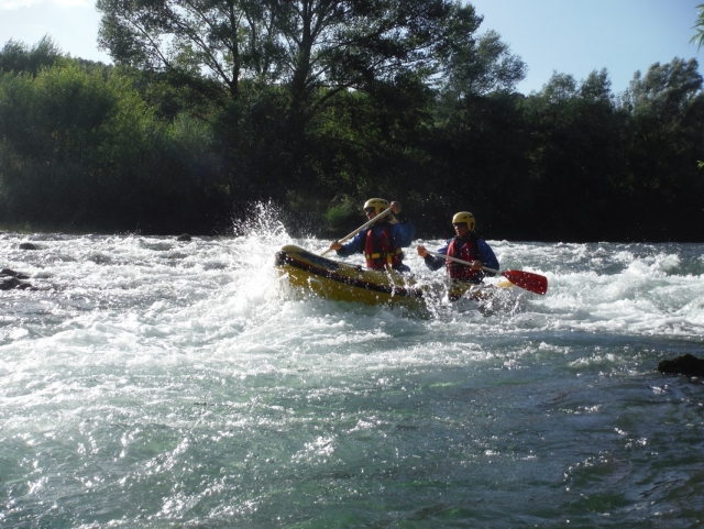  Adrenalina en una canoa 