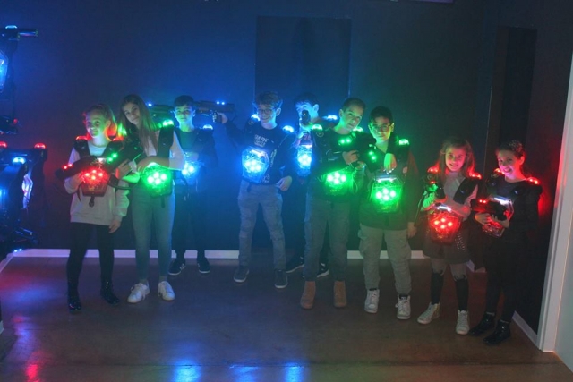  Equipo de juego Laser 