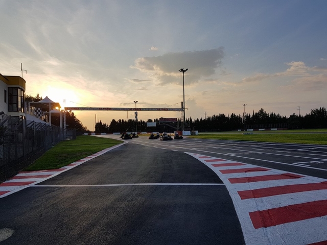  al atardecer 