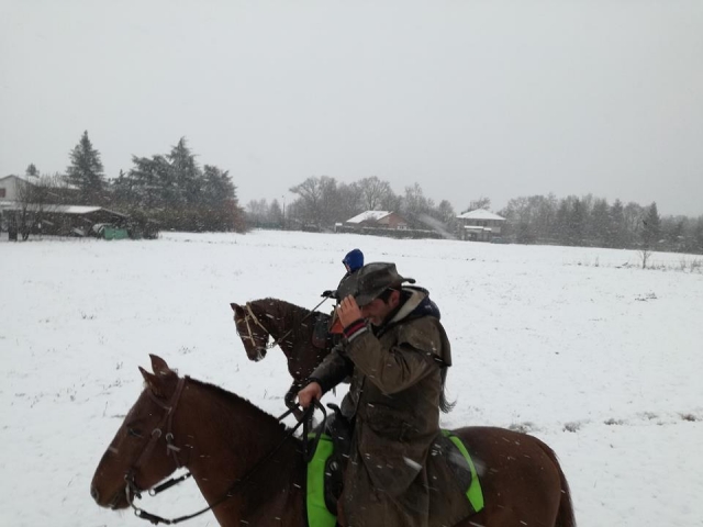  Una tormenta de viento y nieve 