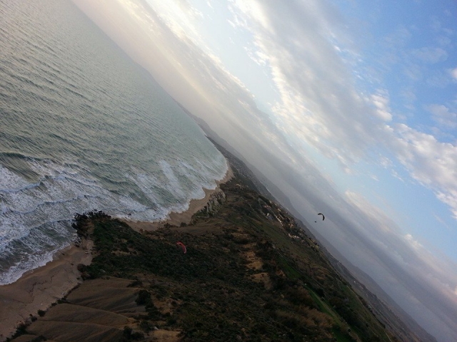  La costa y las olas 