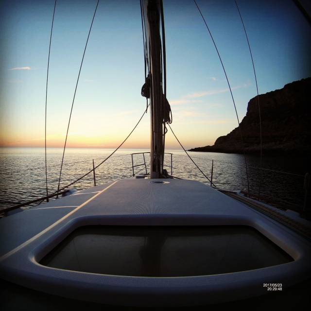 Una vista general desde el barco 