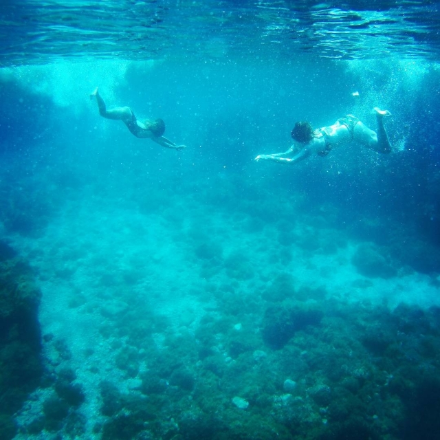  Bucea con nosotros en estas aguas