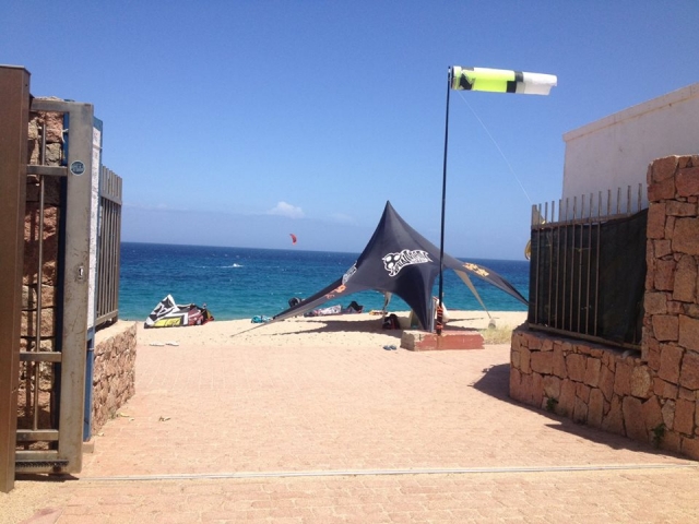  La vista de las oficinas 