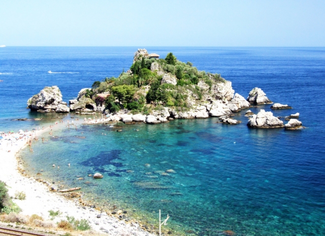  Aquí está el mar de Taormina