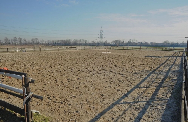  Una de las áreas de equitación 