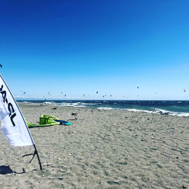  La vista desde la playa 