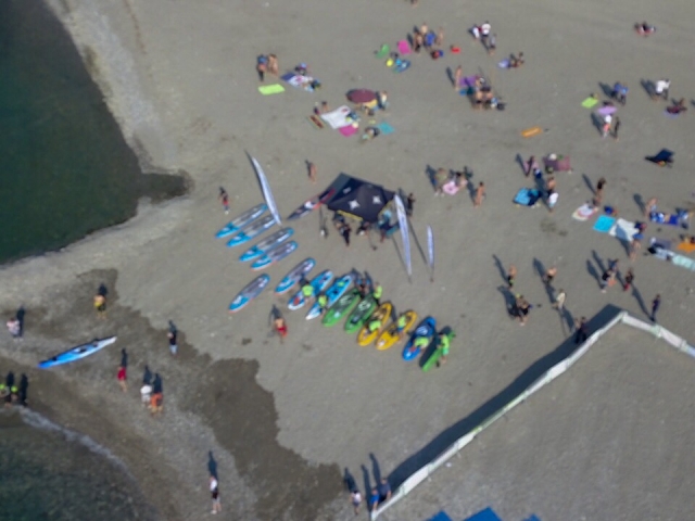  La playa desde arriba 