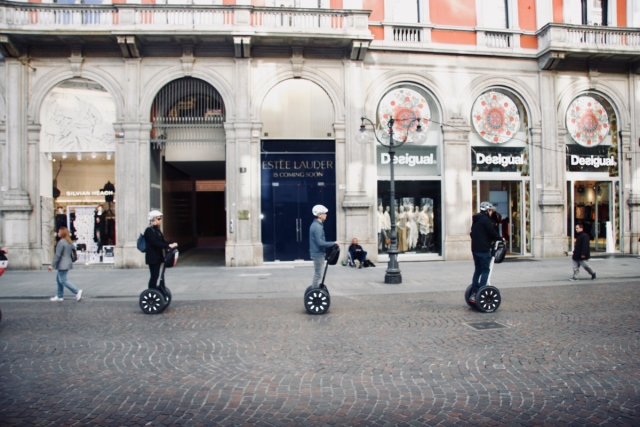  Milán en segway 