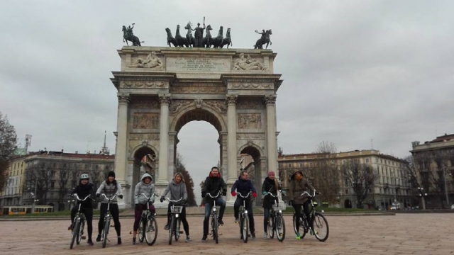  Tour grupal en bicicleta en Milán 