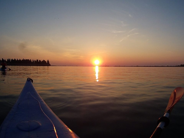  La puesta de sol 