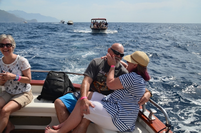 Itinerarios en barco a Capri y la costa de Amalfi