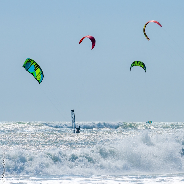  Cometa, viento y olas 