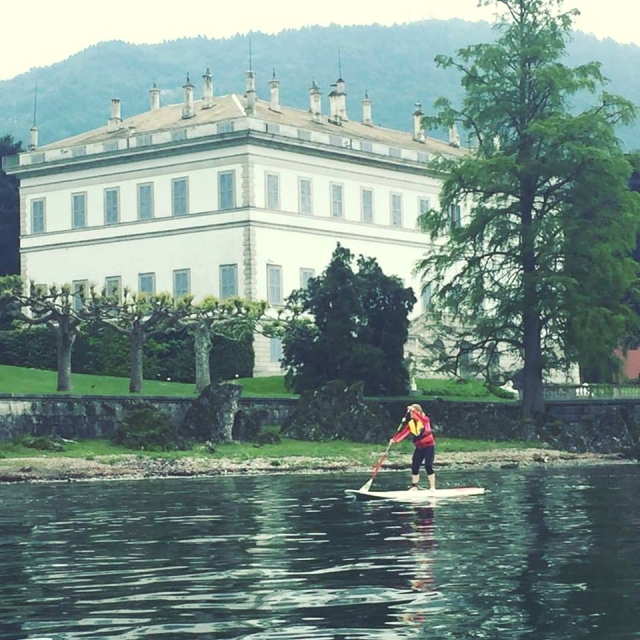  Paddle board para descubrir las villas del lago de Como 