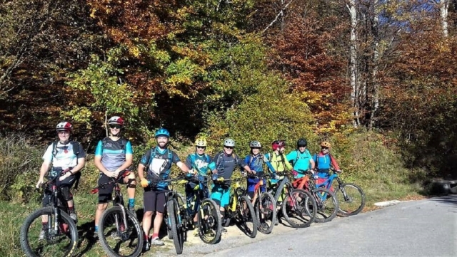  Foto de grupo antes de la salida 