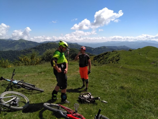  Pausa para disfrutar del paisaje 