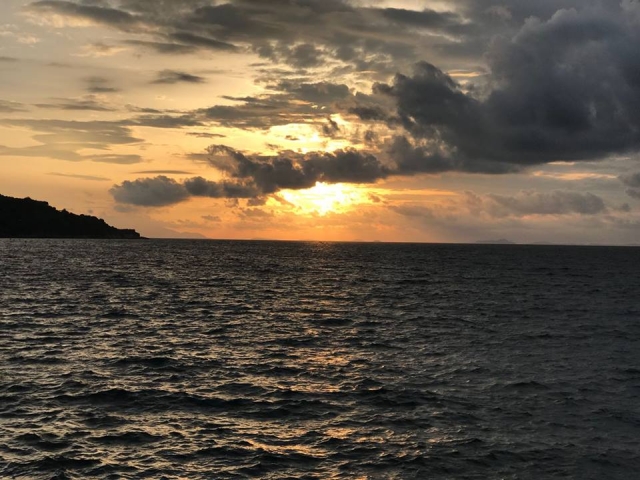 La magia del atardecer