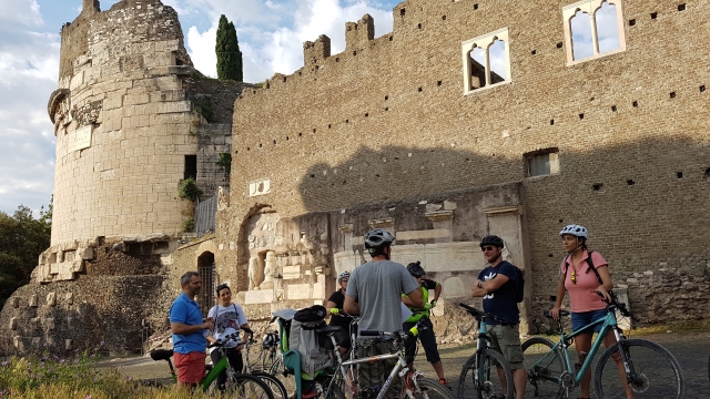  las etapas del tour en Appia Antica 