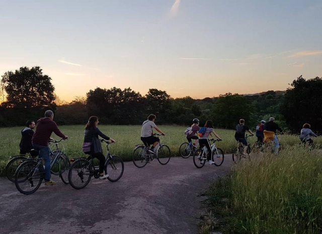  Por los parques romanos en bicicleta 