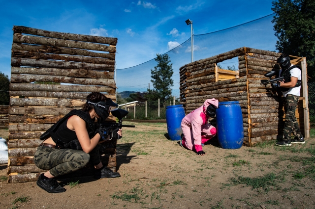  En acción en el campo de juego 