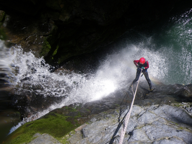  El descenso es con total seguridad 