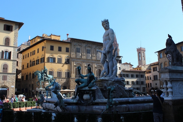  Piazza della Signoria en Florencia 