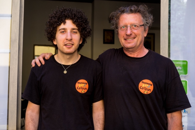  Los creadores Andrea y Sergio 