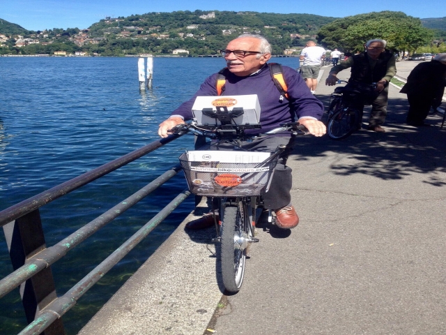  Vista del lago de Como