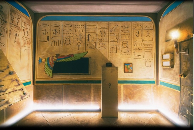  Escenario del juego Escape from the Pyramid 