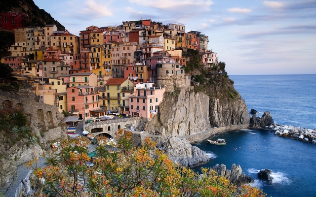 Manarola en las 5 terre 