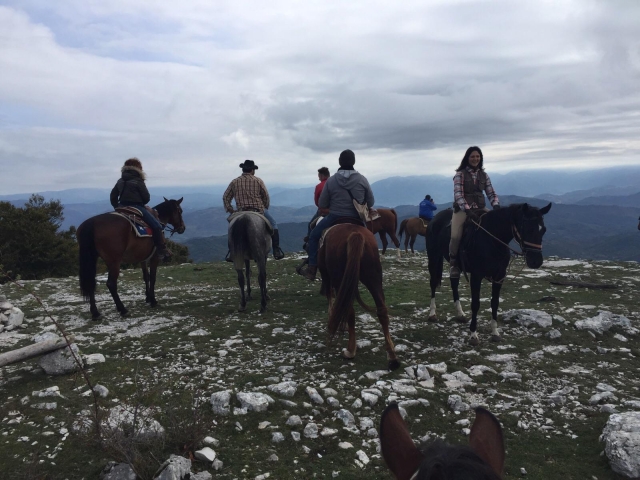 excursión en la cerro 